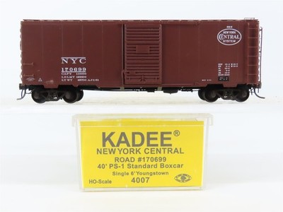 HO Scale Kadee 4007 NYC New York Central 40' PS-1 Single Door Box Car #170699