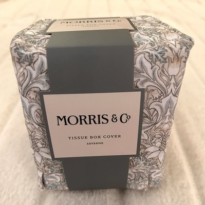 Morris & Co Tissue Box Cover Square Cotton Fabric Cloth SEVERNE New