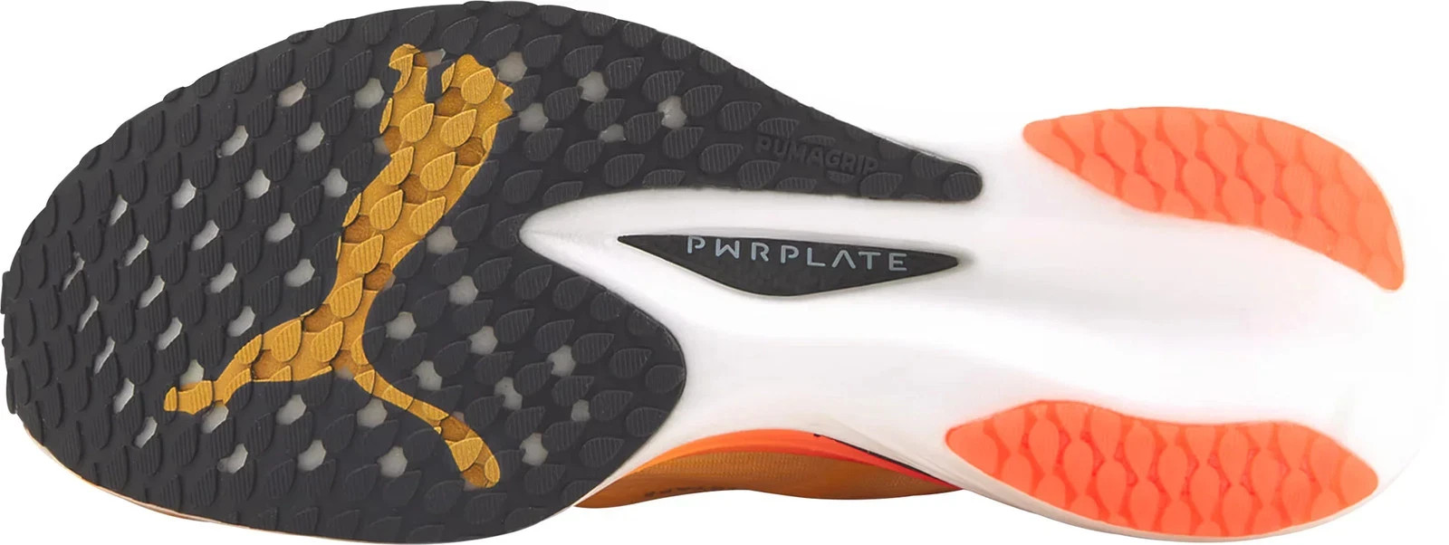 Puma Deviate Nitro Elite 2 Mens Running Shoes Orange Lightweight Racing Trainers image 2