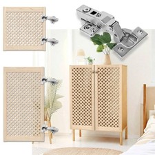 SCHARNIERE inklusive || NATUR Gitter Haustür Lamellenschrank Kleiderschrank