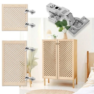 SCHARNIERE inklusive || NATUR Gitter Haustür Lamellenschrank Kleiderschrank