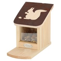 EichhöRnchen Futterhaus Futterstation Futterspender Aus Holz Futterkasten