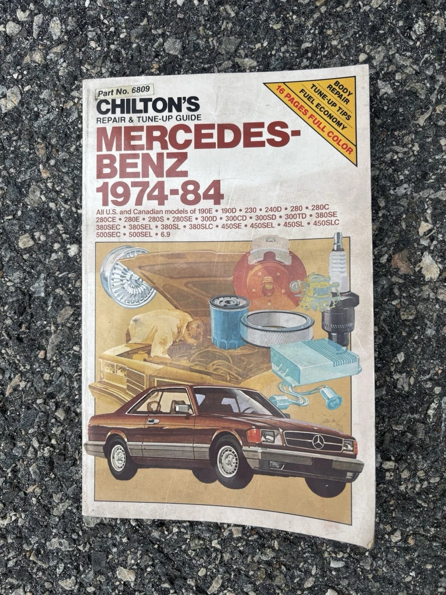 Mercedes-Benz Chilton Car & Truck Repair Manuals & Literature for