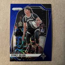 2024 Panini Prizm WNBA - Sydney Colson #73 Blue Velocity Prizm