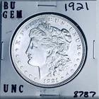 1921 BU GEM MORGAN SILVER DOLLAR UNC MS+++ U.S. MINT RARE COIN 8787