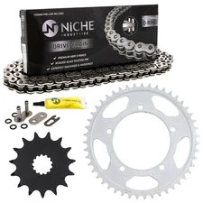Sprocket Chain Set for Suzuki DL650 15/47 Tooth 525 O-Ring Front Rear Combo Kit