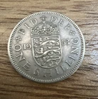Photo of a 1953 Elizabeth II Shilling from an eBay listing that sold on Jun 3, 2026