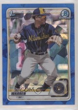 2020 Bowman Chrome Draft Sapphire Edition Zavier Warren #BD-97 1u6