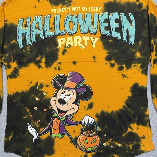 Disney Spirit Jersey Mens XL Mickeys Not So Scary Halloween Tie Dye Shirt * - Picture 5 of 14