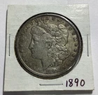 1890 XF to AU Morgan silver Dollar. Breaking high-end set. Lovely