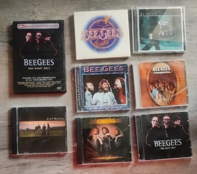 Bee Gees CD DVD Lot 8 Albums 9 Discs One Night Only Greatest Horizons ESP