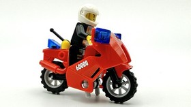 LEGO City: Fire Motorcycle (60000) Complete with Instructions No Box