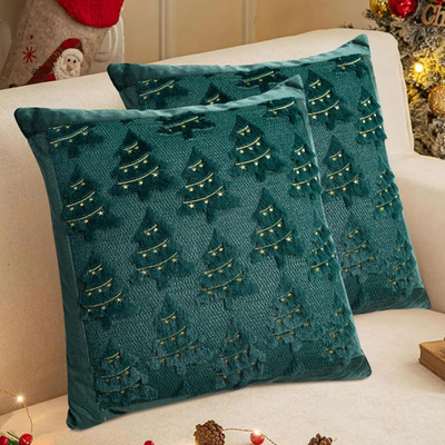Halloween Throw Pillow Covers 18X18 Inch Fall Decorative Pumpkin Ghost Pillowcas