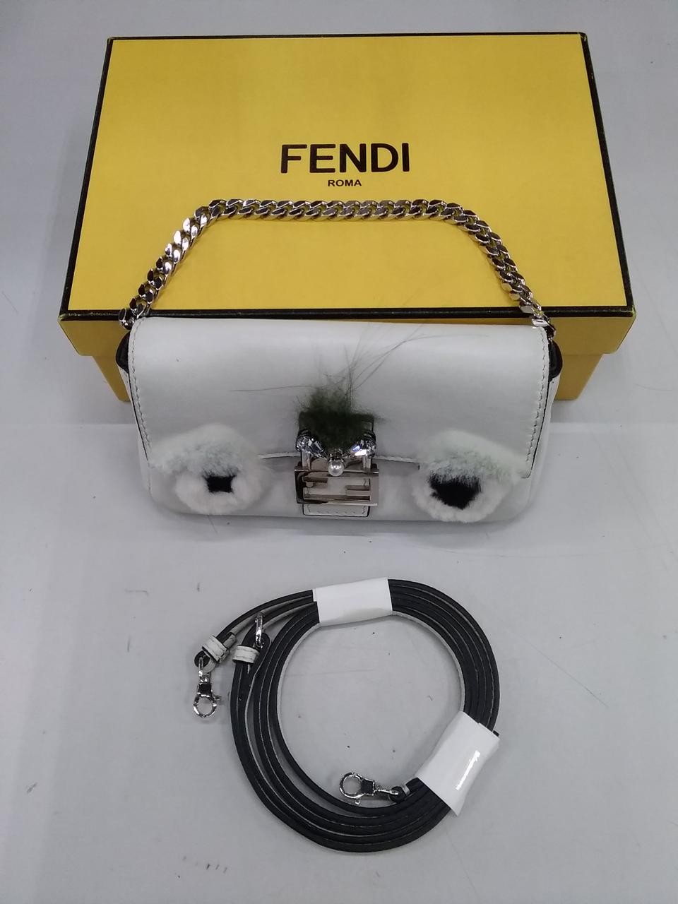 Vintage FENDI Shoulder Bag Rare Designer Handbag