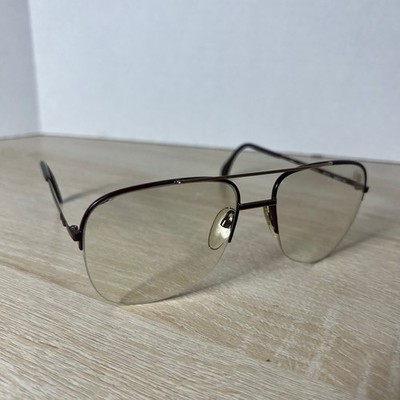 Neostyle Academic 310 877 Oversized Eyeglasses Half Rim Red FRAME ONLY 60-18-145