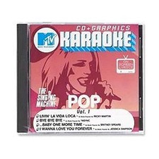 KARAOKE: MTV POP 1 - V/A - CD -  MINT CONDITION 
