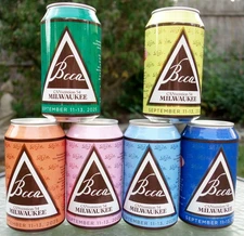 BCCA Milwaukee CANvention 54 Blatz/BCCA Color Series Commemorative Set of 6 Cans