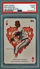 2023 Topps Nolan Ryan All Aces Black /299 #AA51 PSA 9! Angels! HOF!
