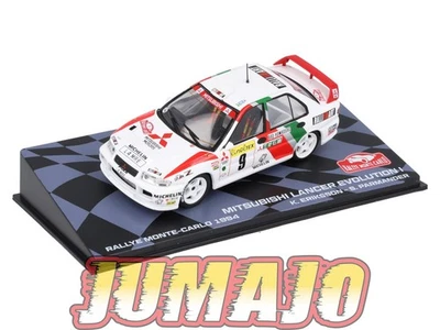 RMIT46 1/43 IXO Rallye Monte Carlo : MITSUBISHI Lancer EVO I 1994 #9 K.Eriksson