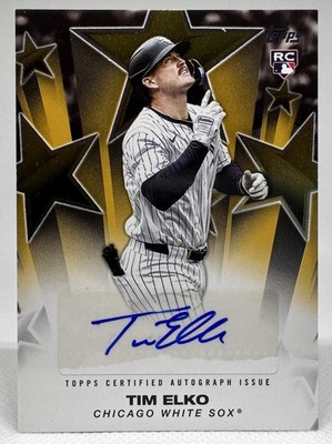 Tim Elko RC #BSAU-TE 2025 Topps Update Series Baseball Stars Autograph Auto /50