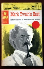MARK TWAIN'S BEST 8 Short Stories 1967 Vintage Scholastic Paperback T 310