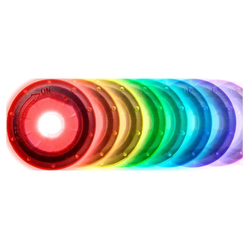 Color Morphing LED Bicycle Spoke Clip Lights, Weather-Resistant, Width 1 - thumbnail 2