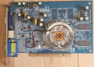 PNY GeForce FX 5500 128MB PCI Video Card GPU 128MB DDR SDRAM - TESTED