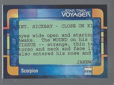 Star Trek Voyager Archives & Inscriptions Script Cut VSC5 #03