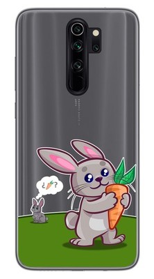 Gel Transparente Hülle Für Xiaomi Redmi Note 8 Pro Design Hase Zeichnungen