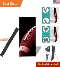 NEW  X Banner Stand 24"x72" 1 UNIT with Carrying Bag STAND ONLY---PORTABLE AN...