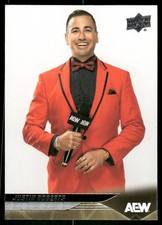 2025 Upper Deck AEW #98 Justin Roberts wrestling card