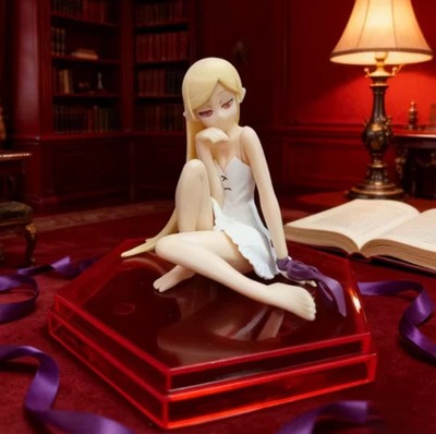Shinobu Oshino Sitting Bakemonogatari Desktop Anime Figure Model PVC 4'' [Boxed]