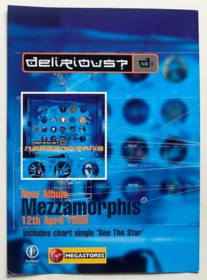 DELIRIOUS? - MEZZAMORPHIS 1999 Full page UK magazine ad