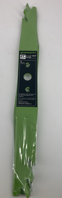 #ad Greenworks 21” Mower Razor Cut Blade Compatible With 60V Dual Blade Lawn New $28.79