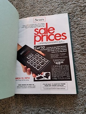 【超貴重】Sears Mail order Catalog 1974 Vintage Winter 1974 Sears Catalog Hardbound | eBay