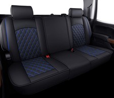 Back Seat Covers Compatible With Chevy Silverado Gmc Sierra Pickup Waterproof Le