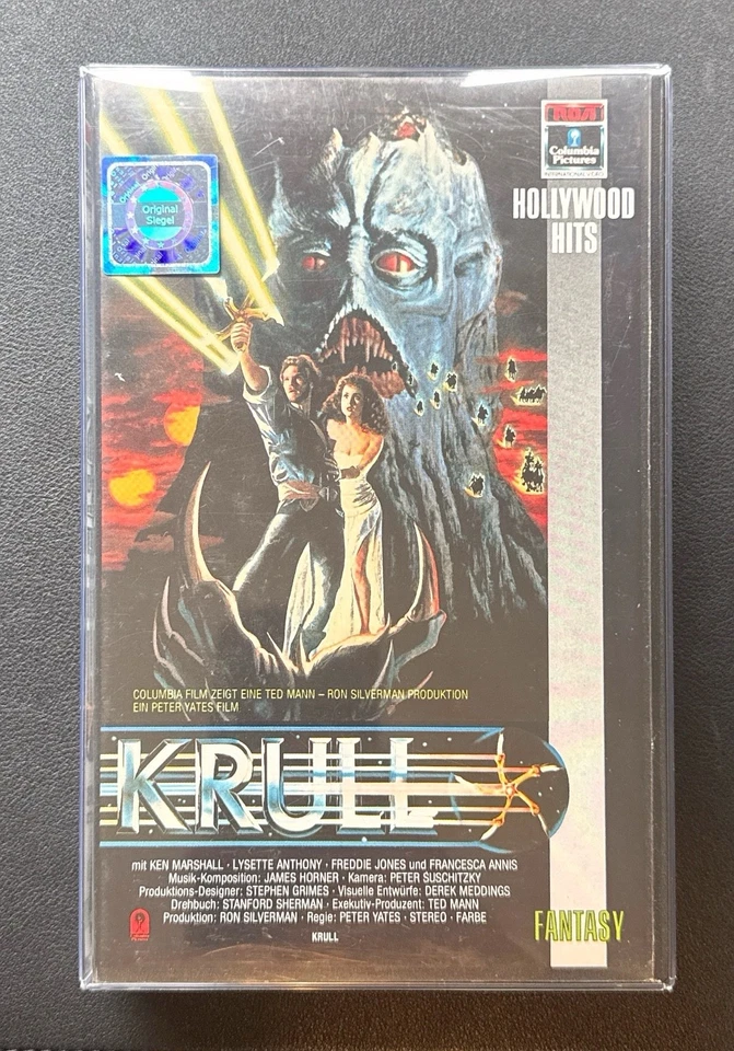 Krull Fantasy RCA FSK12 Uncut 115Min. 1990 RAR VHS UV-Hülle - Bild 2 von 4