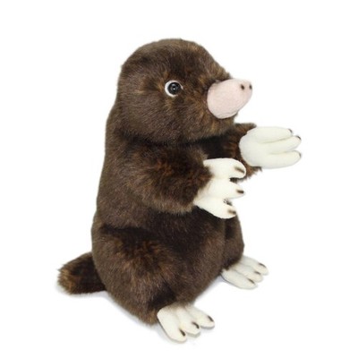 Maulwurf Kuscheltier Plüsch Stofftier Plüschtier 19 cm