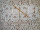 108x 72 in antique embroidery cutwork needle lace tablecloth. Very Beautiful! — photo 8