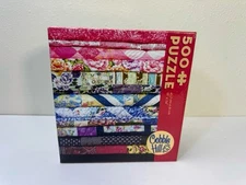 Cobble Hill 500 Piece Puzzle Quilts NEW Sealed Mothers Day Gift Sewing Pattern