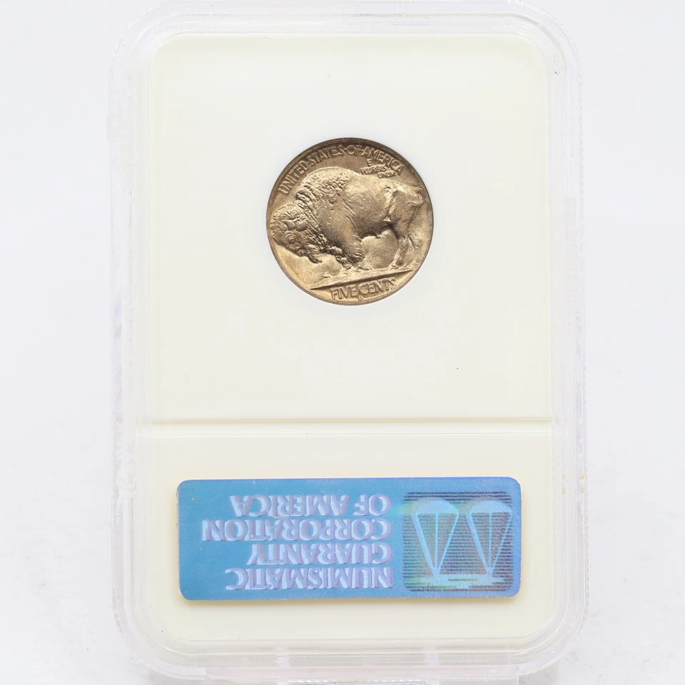 1936 D Buffalo Nickel MS65 NGC Denver - Image 2 of 2