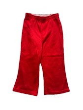 Vintage Sears Baby Red Elastic Waist Flare Sweatpants 12-18 Months #561