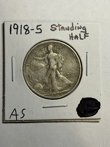 1918-S San Francisco Walking Liberty Silver Half 50c XF Better Date