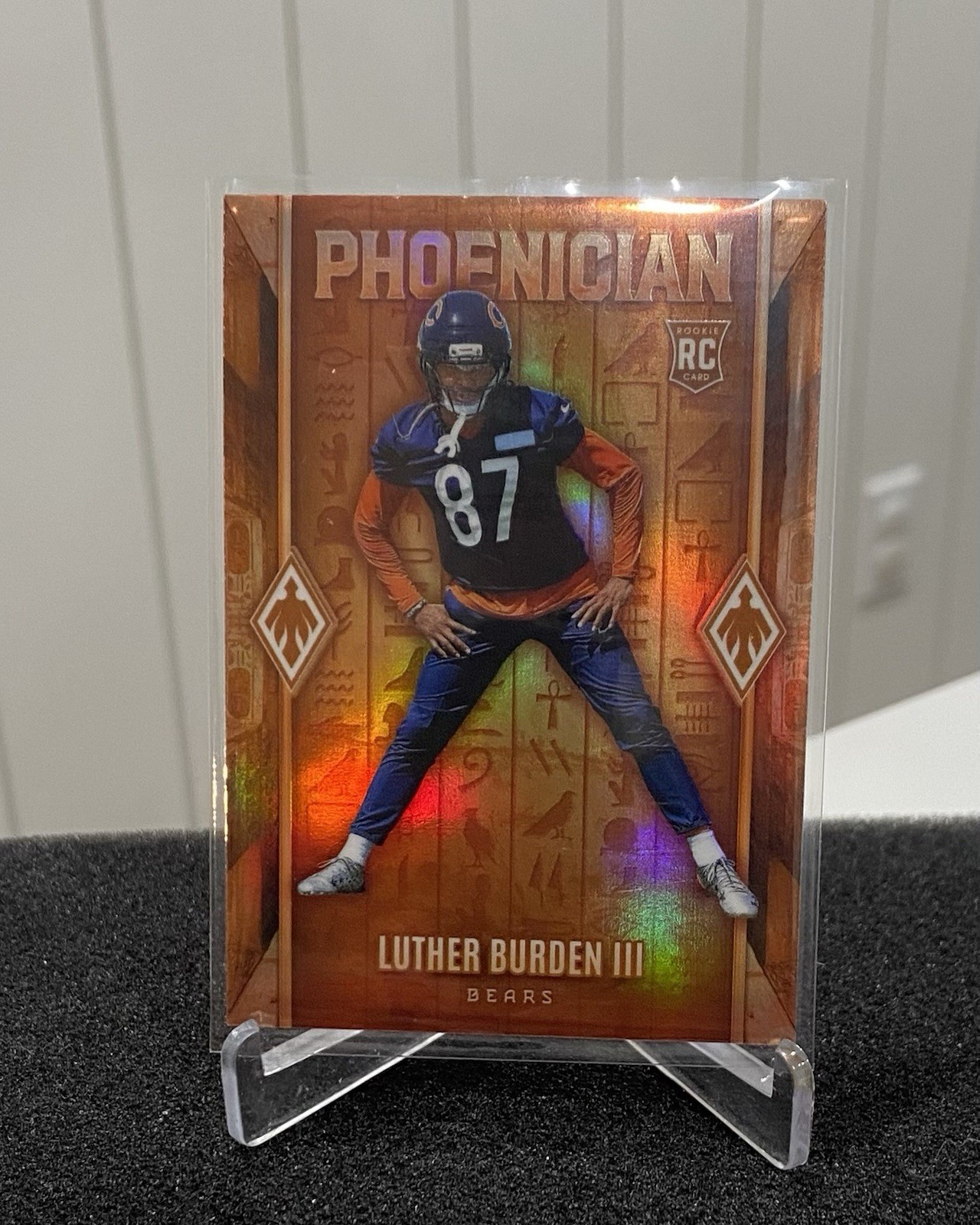 2025 NFL Panini Phoenix #24 LUTHER BURDEN III RC PHOENICIAN SSP CASE HIT