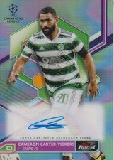 2022-23 Topps Finest UEFA Autographs Cameron ...