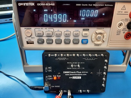 GW Instek GDM-8342 Dual Display Bench Multimeter w/USB CLEAN TESTED WORKS - Picture 19 of 24
