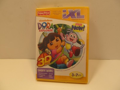 iXL Learning System: Dora the Explorer (3-7yrs, 2011) NIckelodeon 3d Glasses