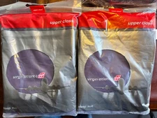 Virgin Atlantic 2 pair Pajamas and 1 Blanket