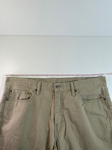 Levi's 514 Men's Size 38x30 Tan Straight Leg Denim Jeans Chino White Tag EUC! - Picture 11 of 12