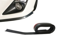 Für universal CARBON lack gummilippe front heck seitenschweller für Tesla bumper